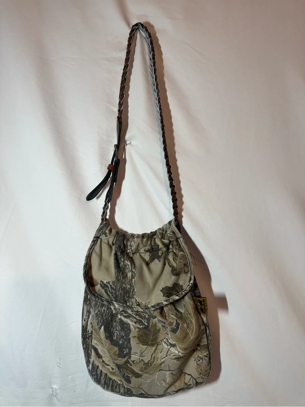 Vintage Fieldline Realtree Camo Shoulder Bag Made USA Y2K Hunting Crossbody